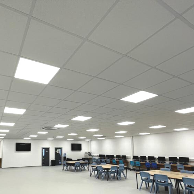 Fissured Ceiling Tiles – 600x600mm with Square Edge – AMF Thermatex Star
