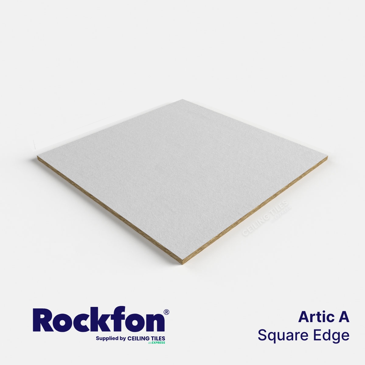 Rockfon Artic Ceiling Tiles – Square Edge (600mmx600mm)