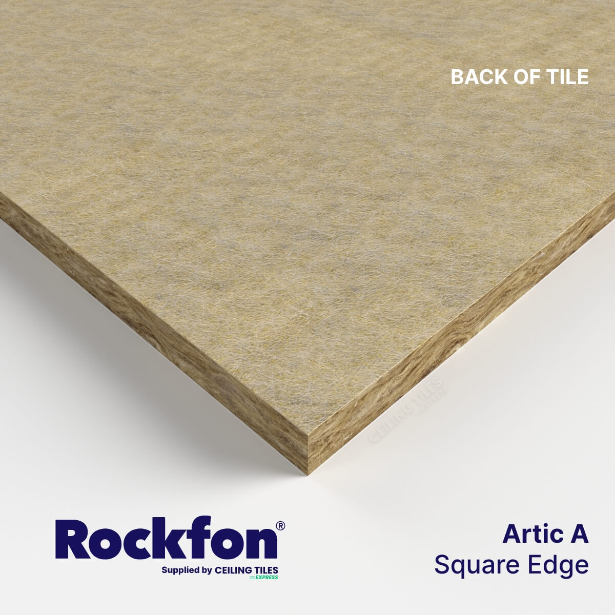 Rockfon Artic Ceiling Tiles – Square Edge (600mmx600mm)